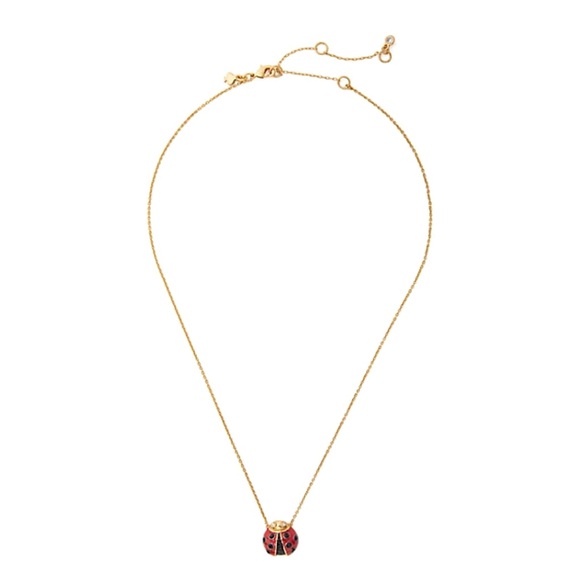 KATE SPADE • Friendly Insects Ladybug Necklace - Picture 3 of 4